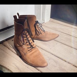 Roolee Carlotta Lace Up Boots